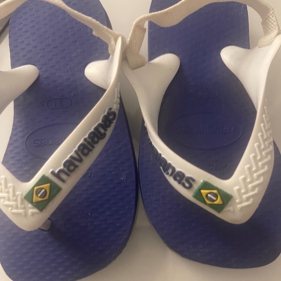BNWT Toddler Havaianas Brasil Slingback Sandals 🇧🇷 - Picture 3 of 5